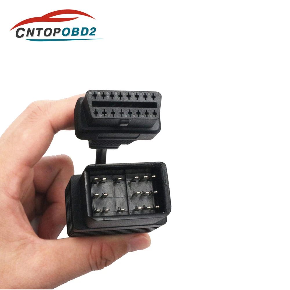 Специальное предложение для Toyota 17Pin Male к 16Pin OBDII Femal диагностический кабель OBD2