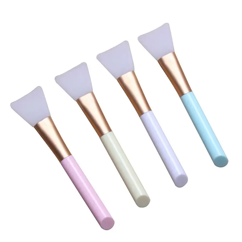 

Candy Color Silicone Face Mask Brush Flexible Facial Mud Applicator Body Lotion Cream Mixing Cosmetic DIY Makeup Beauty N0PF
