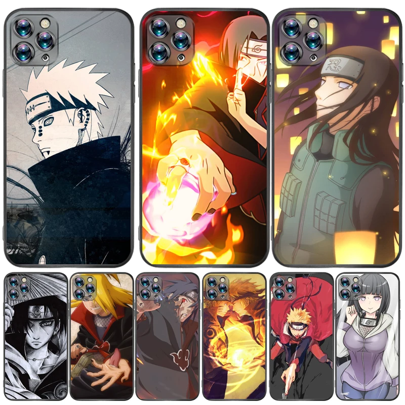 

Kakashi SasukeLY's NarutoLY's Phone Case For iPhone 6 6S 7 8 Plus Ultra Thin TPU Soft Coque Cool Mobile Funda Black TPU