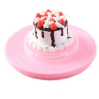 Вращающаяся подставка для торта, вращающаяся Нескользящая круглая подставка для торта, декоративный вращающийся стол, кухонный инструмент для выпечки, платформа для торта