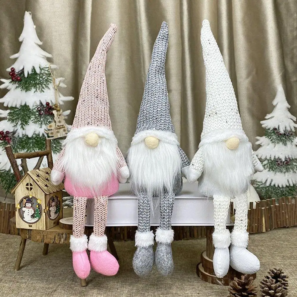 

Гигантская Рождественская Кукла без лица, модель украшения для дома, Рождество, Новый год 2022, домашний уход