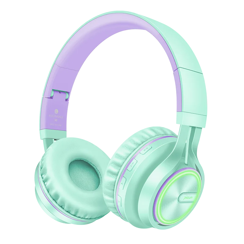 Наушники-шлем, Аудио гарнитура Bluetooth, большие беспроводные наушники, беспроводные наушники для компьютера, ПК, головной телефон, iPhone, с микрофоном, TF