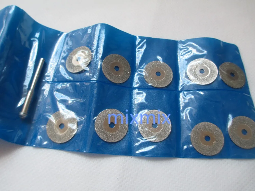 

Fixmee 10pc 16mm Mini Cutting Disc Diamond Grinding Wheel Rotary Tool Circular Saw Blade for Dremel Accessories