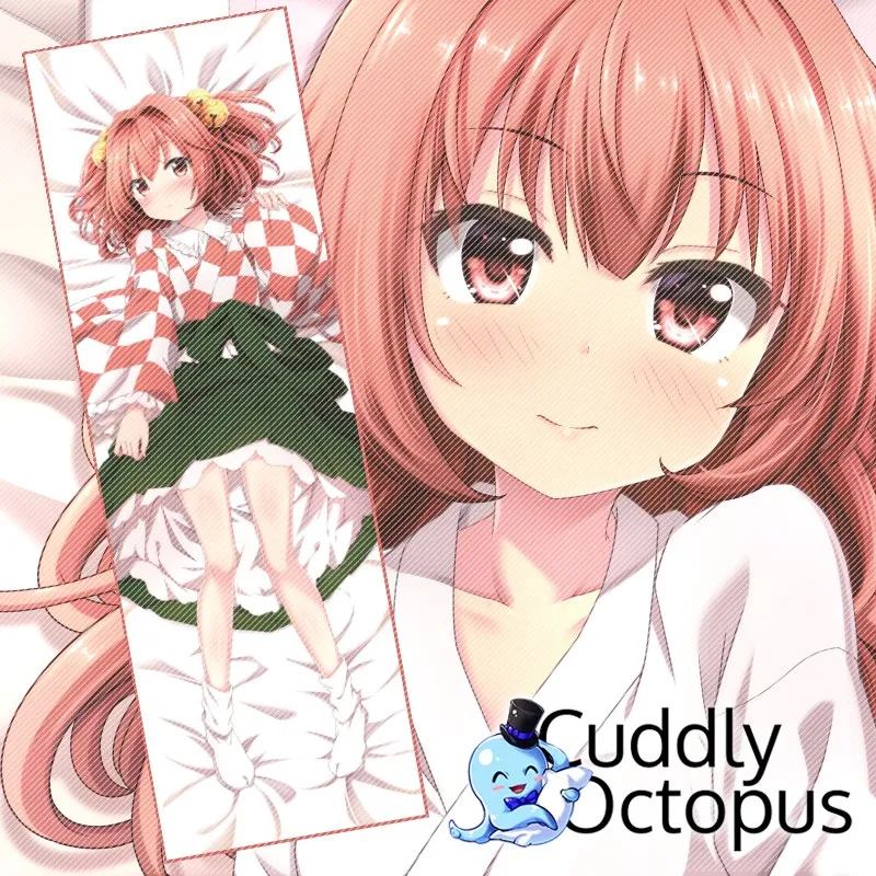 

Anime TouHou Project Motoori Kosuzu Dakimakura Hugging Body 2WAY Pillow Case Cover Pillowcase Cushion Bedding Xmas Gifts Cud