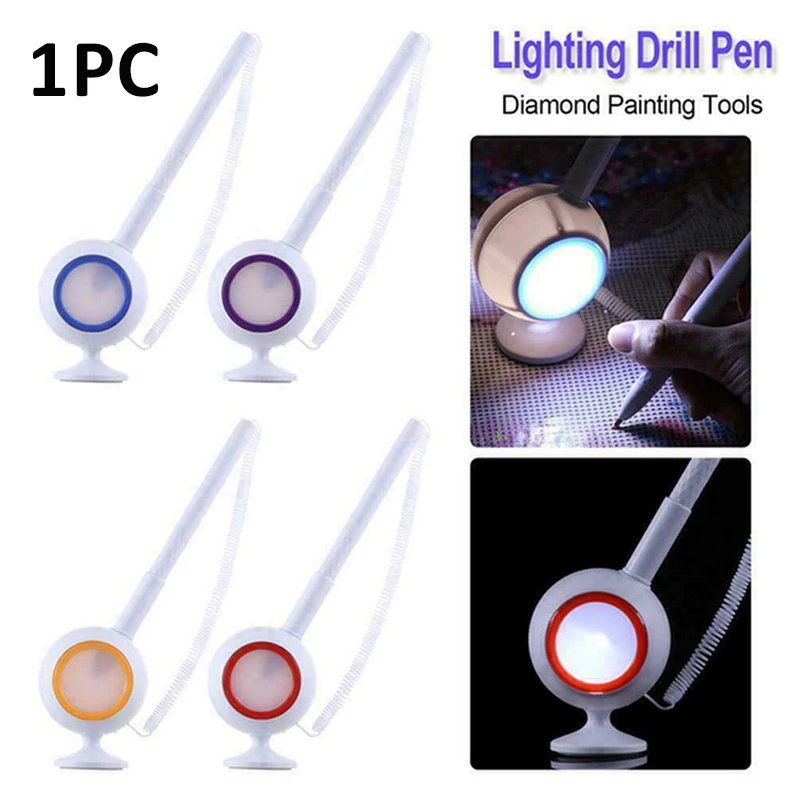 5D светодиодный освещение точечной фиксацией ручка настольные лампы освещения