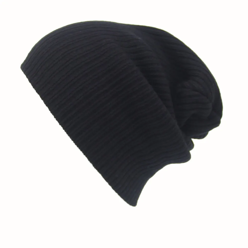 

Solid knitted cap Men's Women Beanie Knit Ski Cap Hip-Hop Winter Warm Unisex Wool Hat Winter Hats For Women gorras casquette