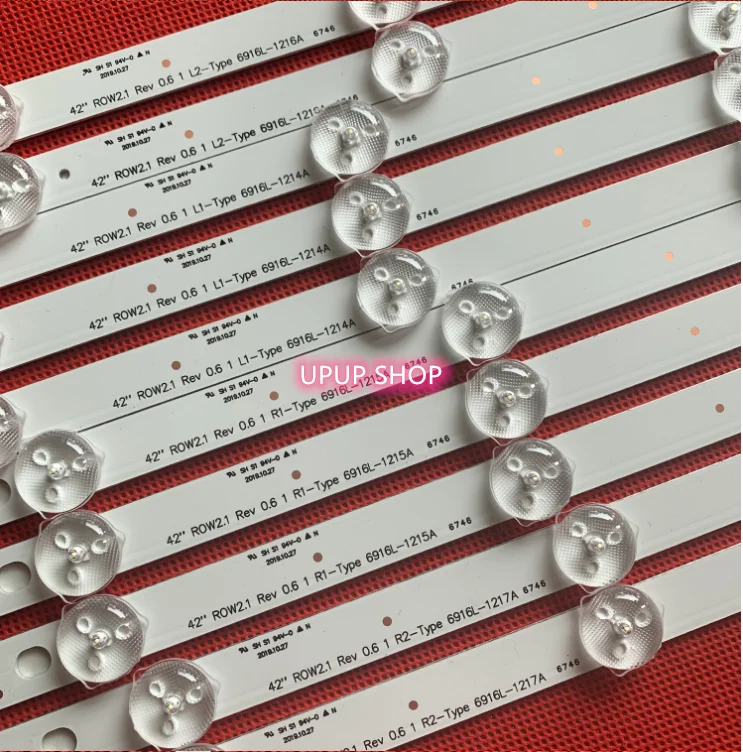 Светодиодный Подсветка полосы для 42LN519C 42LN570S 42LN549C TX L42B6B L42BL6B 42LN549E 42LN613S 42LN613V