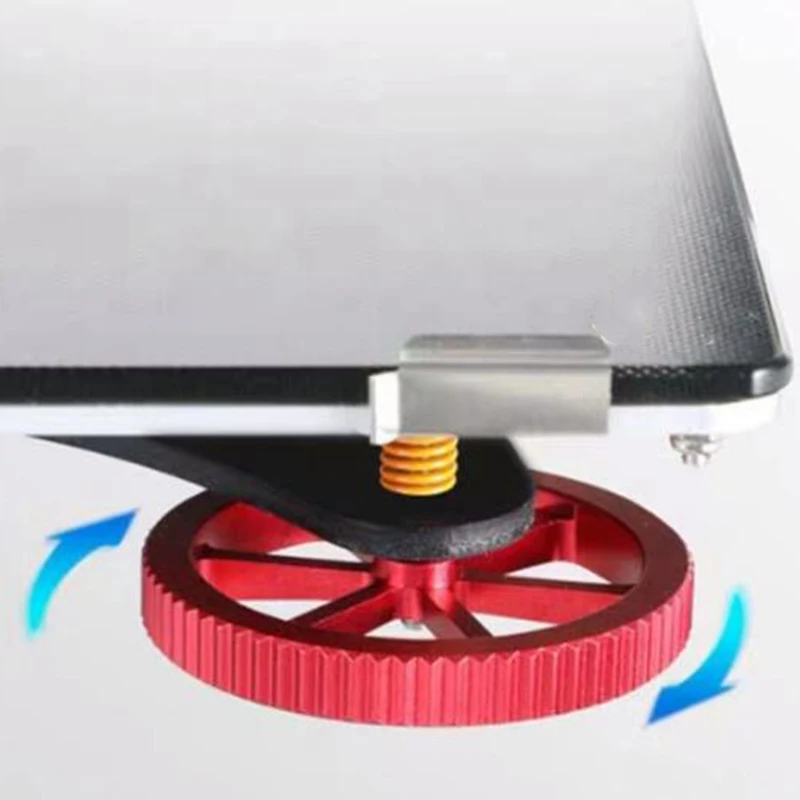 4 шт. большая ручная Поворотная Выравнивающая гайка из сплава с Горячая яркость