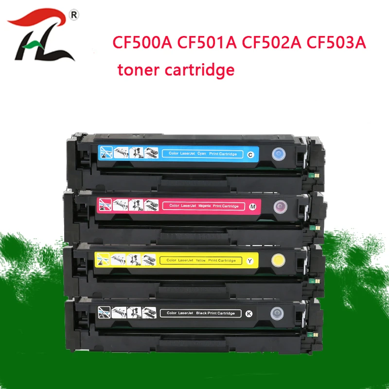 Совместимый картридж с тонером для принтера CF500A CF500 500A CF501A CF502A CF503A 202A hp Laserjet Pro M254