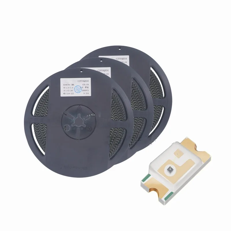 3000 шт. 0805 smd светодиоды красный желтый зеленый белый синий оранжевый