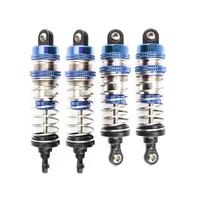 4pcs front and rear metal shock absorber for wltoys 124017 124018 112 rc car upgrade parts spare accessories