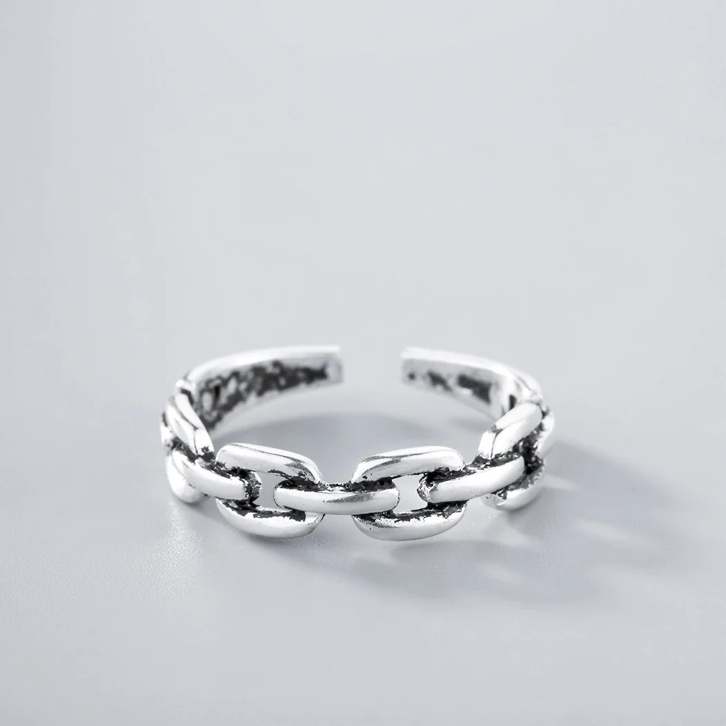 Женские кольца с простой цепочкой вечерние Винтажные Ювелирные изделия Прямая