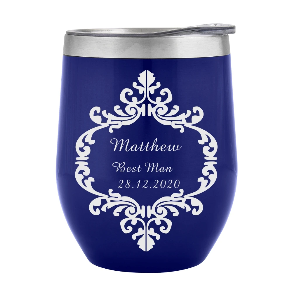 12 унций Персонализированные Выгравированные вина стакан Lowball коктейль