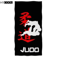martial arts judo karatetaekwond printing beachbath towel high absorbent quick drying swimming face body toallas yogaspa mat