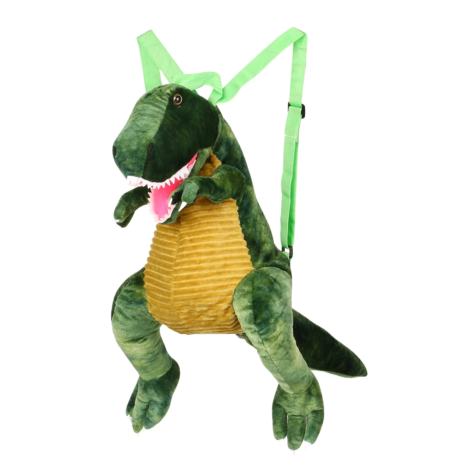Рюкзак унисекс с мультяшным динозавром Детский милый плюшевый школьный рюкзак