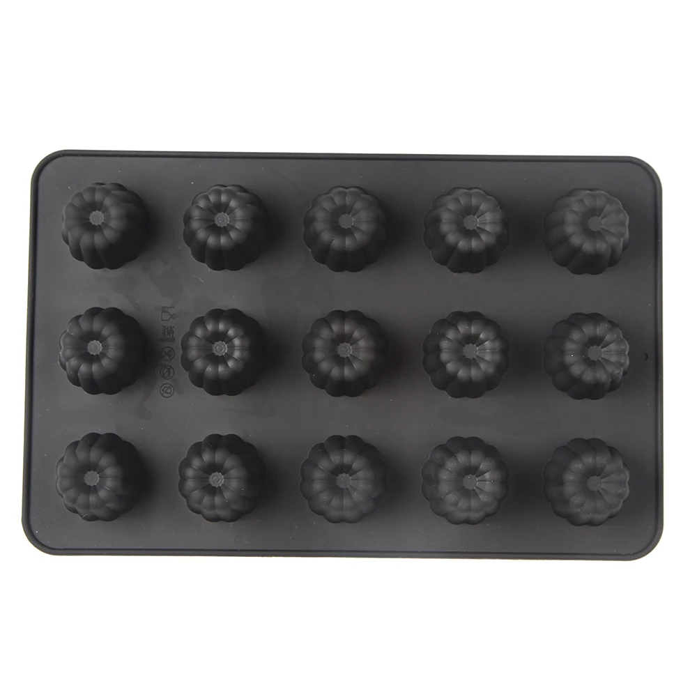Силиконовая форма Cannele 15 чашек для французского заварного кофейного торта