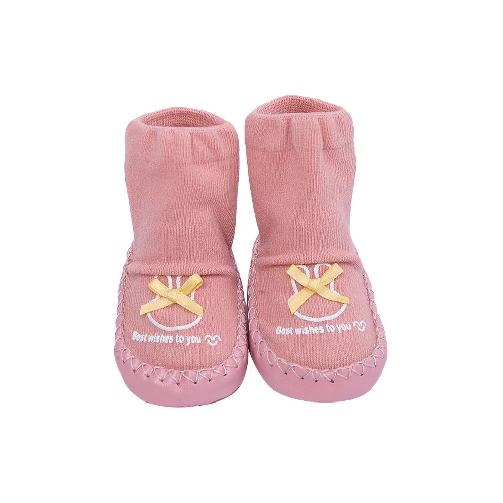 Милые носки с бантиком для малышей Детские героями мультфильмов подарок детские