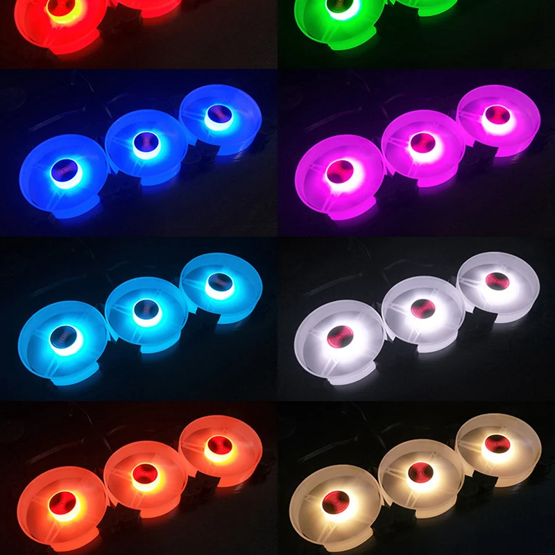 

COOLMOON F-YH Computer Case PC Cooling Fan RGB Adjust 120mm Quiet + IR Remote New Computer Cooler RGB CPU Case Fan Three In One