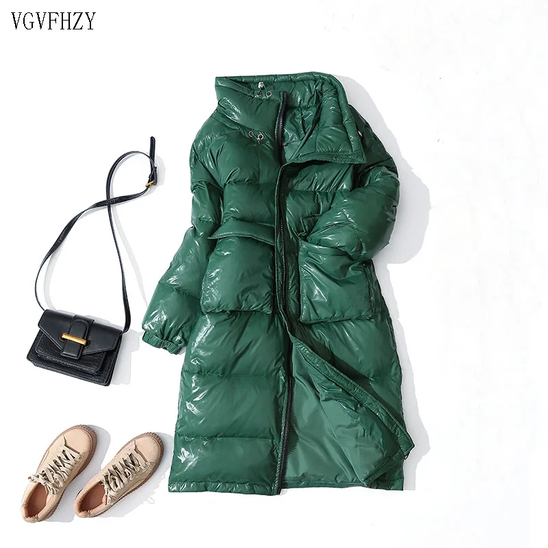 90% Witte Eend Donsjack Vrouwen Dikke Lange зима Jas Vrouwen Koreaanse Vrouwelijke пуховик Jas Moncler Femme
