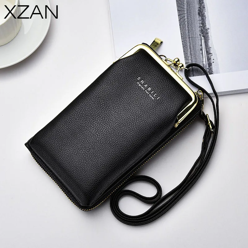 

2021 Women Messenger Bag PU Leather Phone Keeper Luxury Brand Designer Crossbody Bag Multi-purpose Coin Purse bolsa feminina