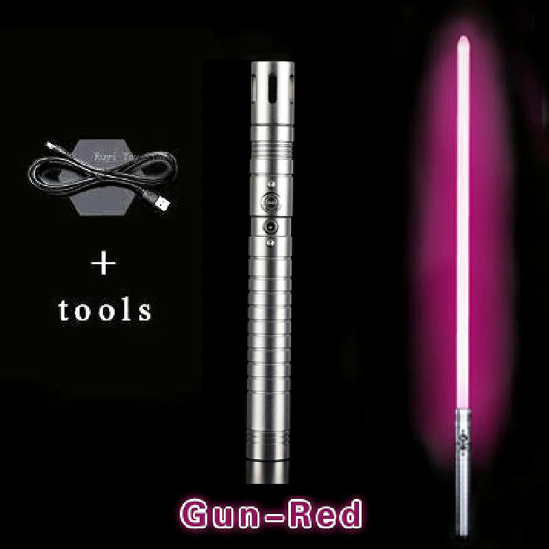 Световой меч 100 см супертяжелый лазерный дуэльное оружие металлическая ручка