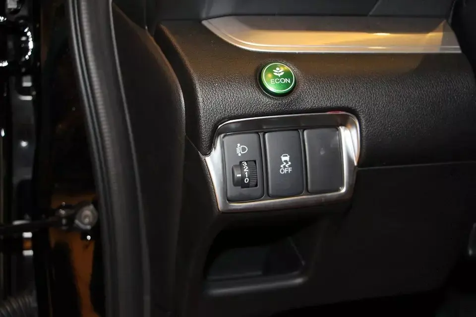 

ABS Chrome Car Interior Navigation Control Panel Decorative Frame Cover Trim For Honda CR-V CR V 2012-2015 Car Styling