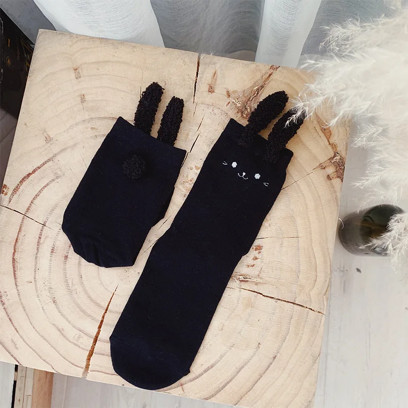 SP &amp CITY женские носки с мультяшными кроличьими ушками в стиле &quotЛолита&quot милые