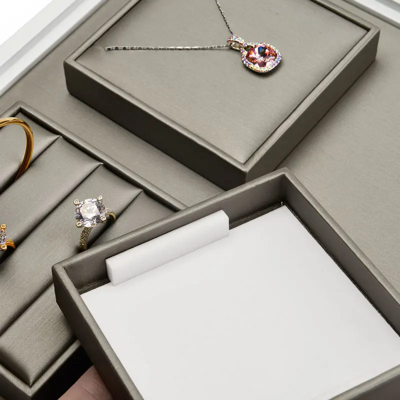 Oirlv Jewelry Rack Props Jewelry Counter Display Ornaments Tray Sets Brand Logo Can Be Customized