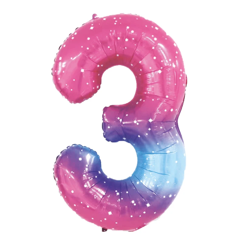 40 дюймов гигантская звезда градиентная рампа Количество шаров Сверкающий