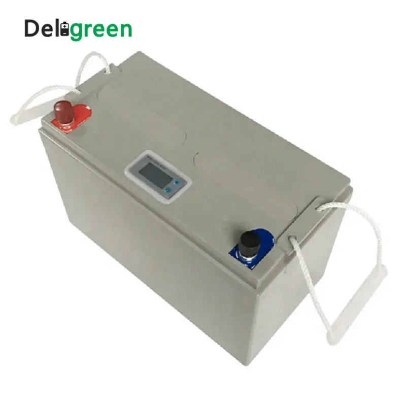 12V 100AH Lithium 3.2V LiFePO4 Battery pack for Solar Energy storage system Electric Boat Yatch with Led display | Электроника