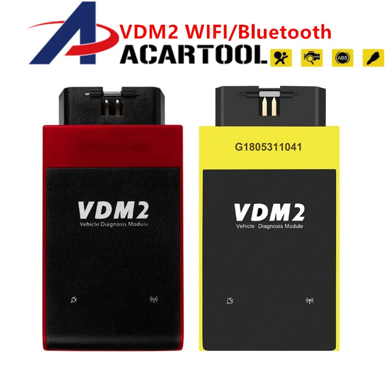 UCANDAS диагностический инструмент VDM II Wifi и Bluetooth Автомобильный сканер VDM2 V5.2
