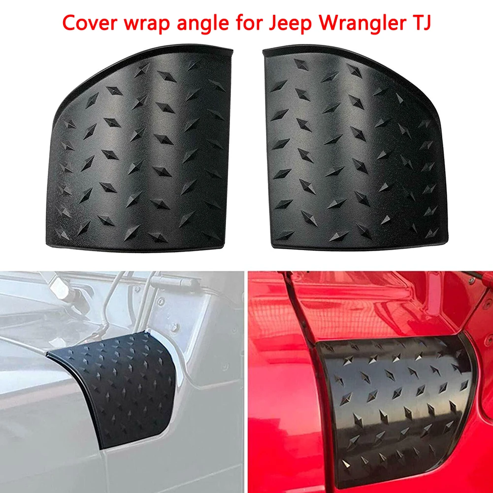 2 шт. защитная накладка на автомобильный козырек для Jeep Wrangler TJ 1997 2006|Крышки