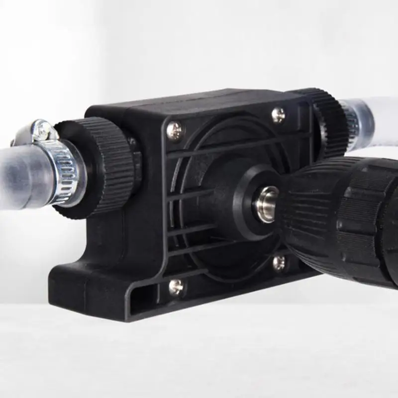 Насос для электродрели самовсасывающие переносные насосы 8 мм с круглой