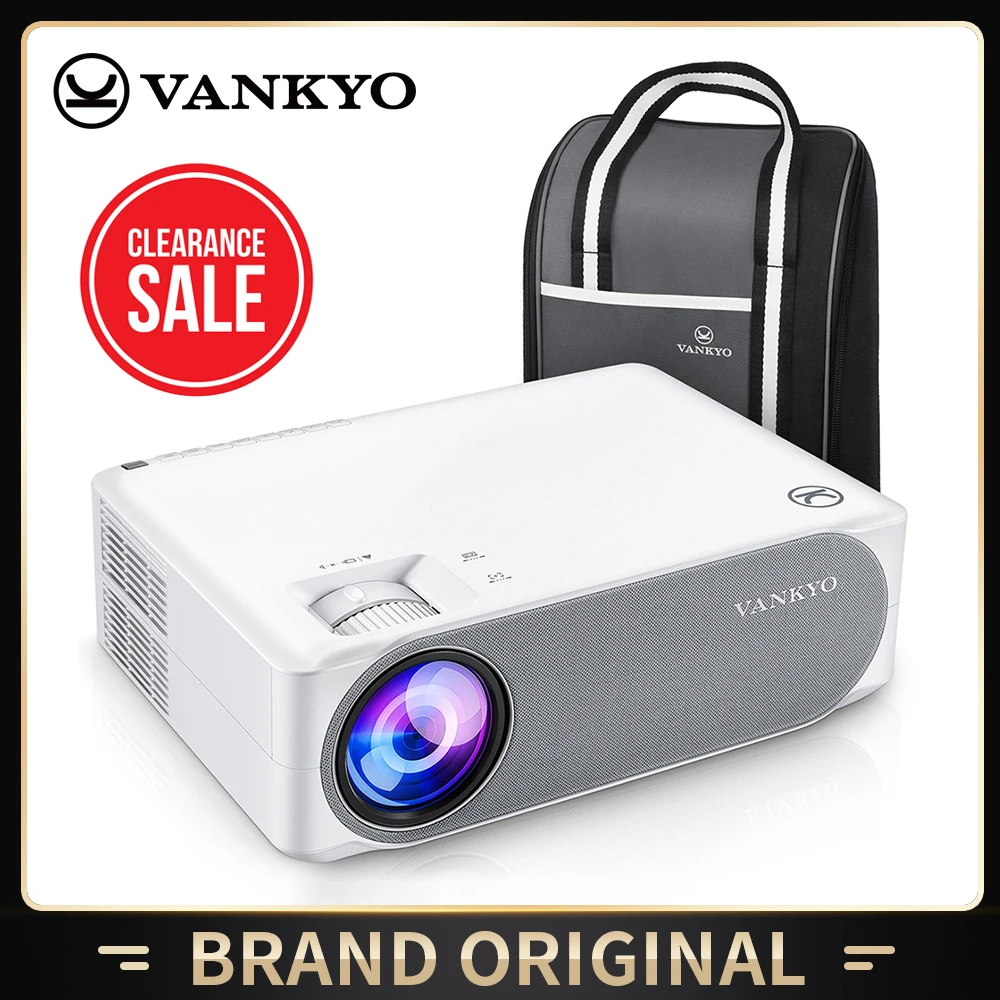 vankyo performance v630 hd projector 1080p 300 display compatible with tv stick vga usb laptop home projector free global shipping