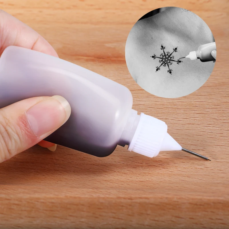 

50PCS of 10ML 30ML Squeeze Dropper Bottles Cosmetic Container Syringe Bottles Crafts Art Glue Storage Containers