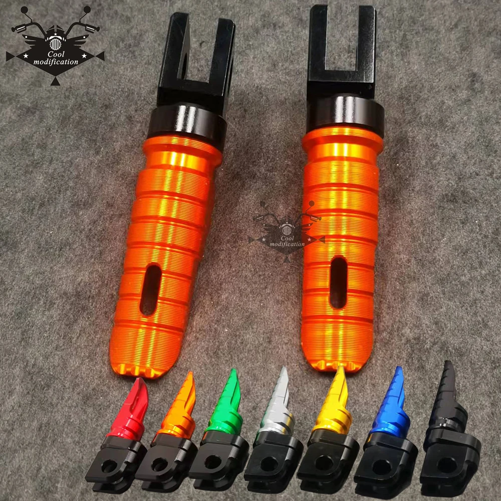 

For Honda CBR1000RR CBR600RR CBR 400RR 900RR 929RR 954RR 150R CBR1100XX CBR650R CBR650F Rotating Front Footpegs Foot Pegs