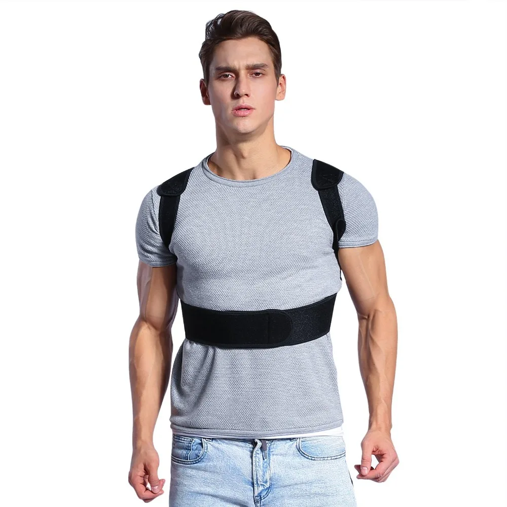 

Back Support Braces Posture Corrector Upper Back Shoulder Spine Posture Corrector Therapy Back Brace Support Belt For Men Women