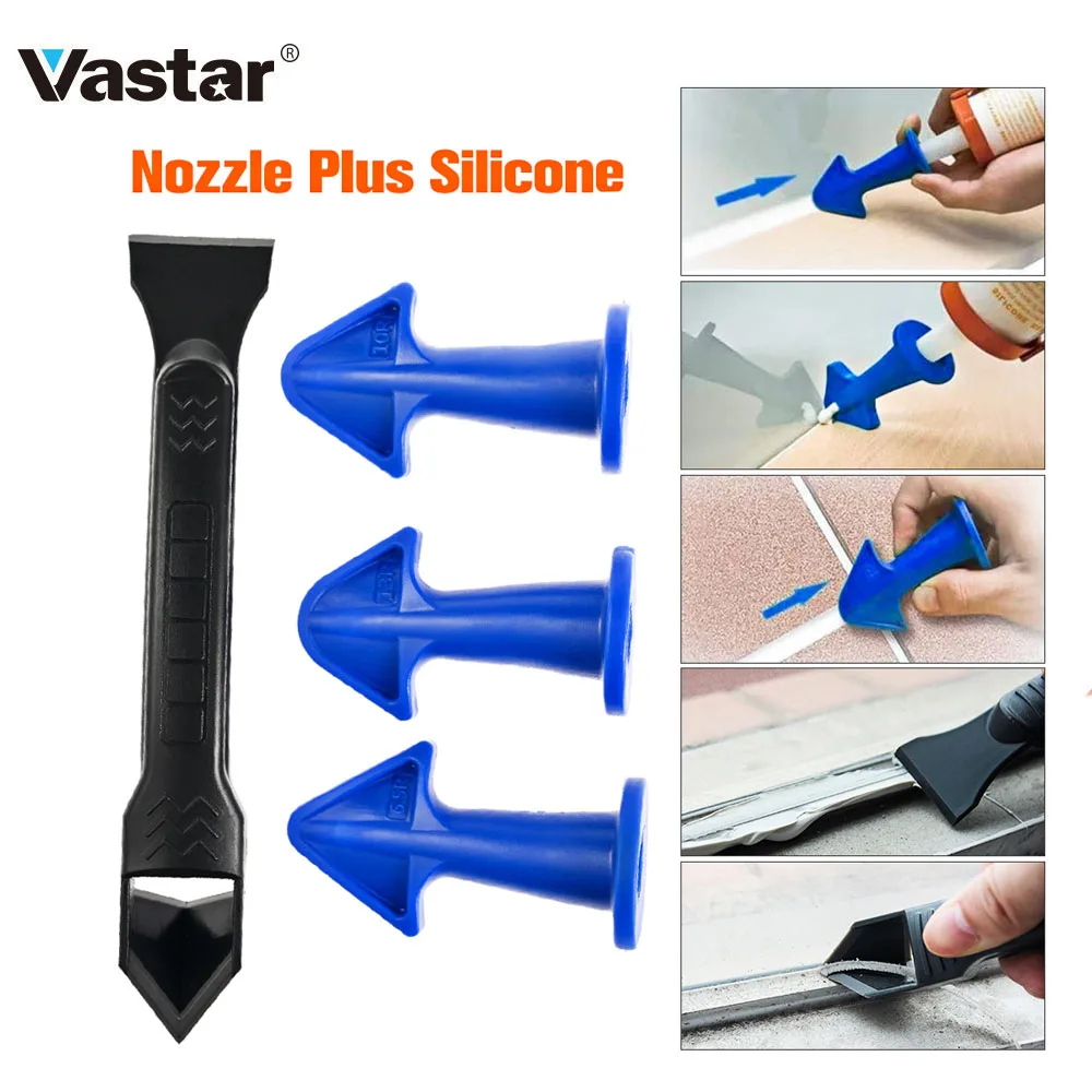 Набор силиконовых насадок для удаления грязи 4 шт./компл. | Инструменты