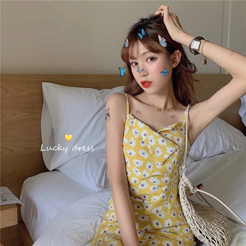 

CMAZ Dresses For Women Summer 2021 Korean Style