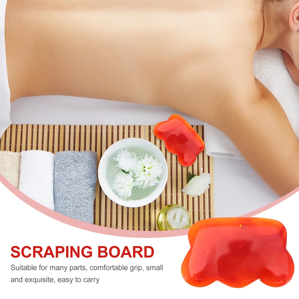 

1Pc Facial Scraping Board Plate Body Tool (Assorted Color)