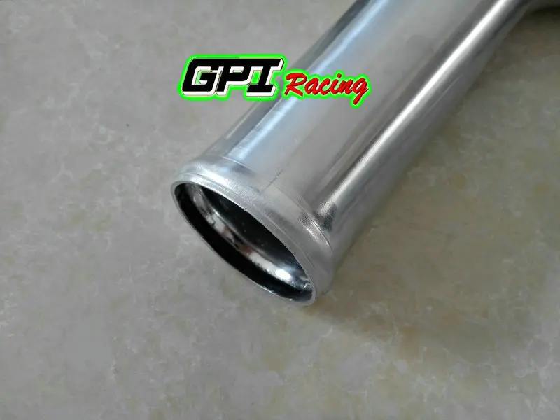 Прямая алюминиевая турбо трубка интеркулера GPI 3 дюйма 76 мм Труба L = 600