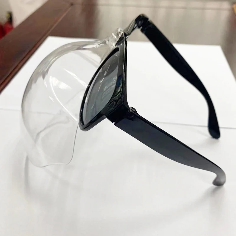 

Stylish PC Removable Protective Glasses Transparent Glasses Sunglasses Magnets Removable Protective Glasses For Exercise