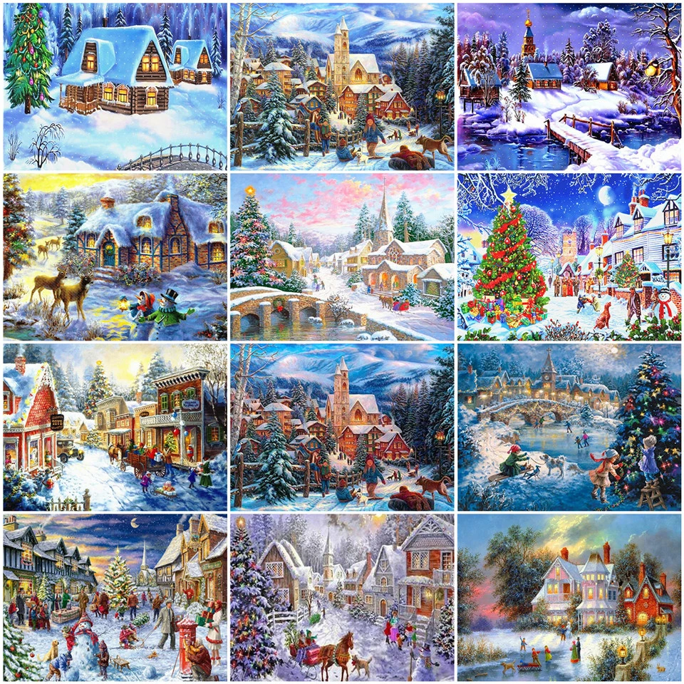 AZQSD DIY акриловая краска Раскрашивание по номерам домашний Декор Оформление