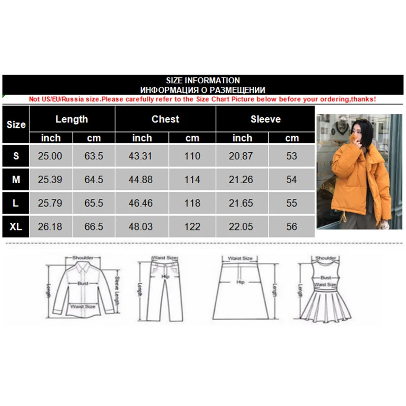 Женский плотный пуховик с воротником-стойкой повседневный однотонный длинным