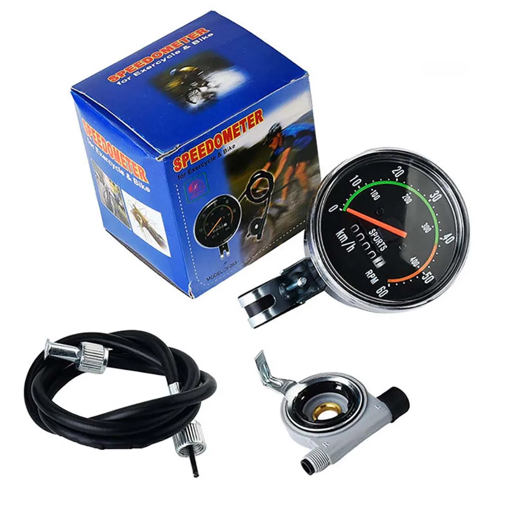 

Bicycle Stopwatch Mechanical Classic Retro Bike Speedometer Bike Wired Milometer For 26/28/29/27.5inch Bike Bicycle Accessories
