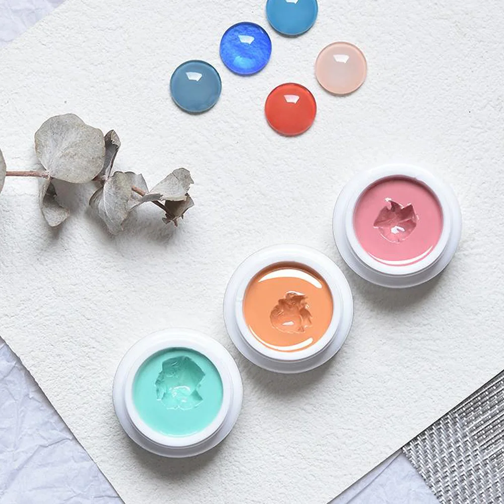 Твердый крем-гель для ногтей гель-Лаки 5 мл Цветной Гель-лак все маникюра гель