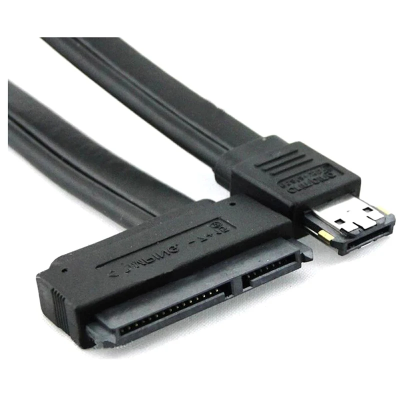12V 0.5 m SATA 22 pin motherboard Power eSATA USB 2 in 1 data cable Weight: 52g | Компьютеры и офис