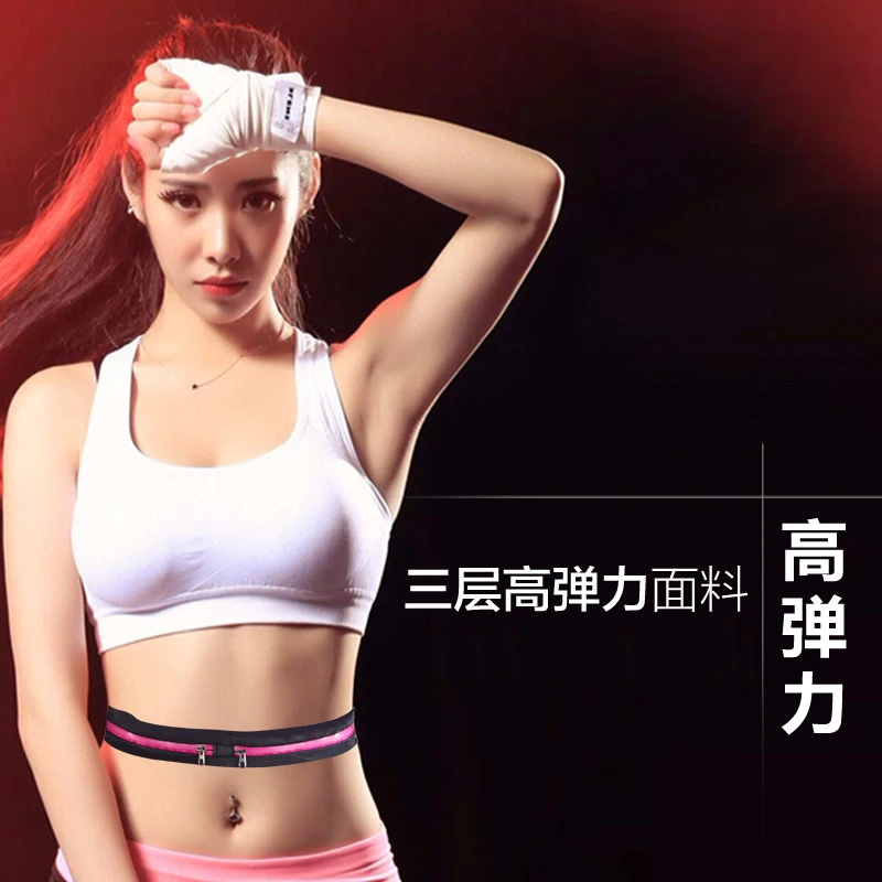 Открытый Бег невидимые карманы ремни многофункциональный мужчины и женщины