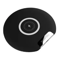 ultra thin 10w qi round magnetic wireless charger pad suitable for iphone samsung xiaomi fast chargering wireless charging