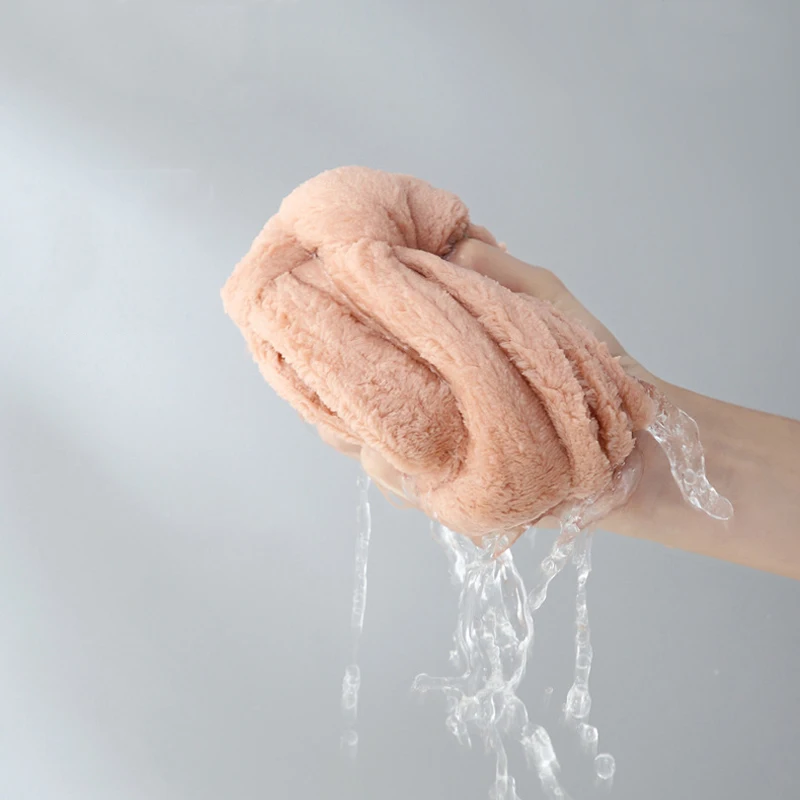 Милая Толстая искусственная кожа с вешалкой кухонная тряпка для мытья посуды